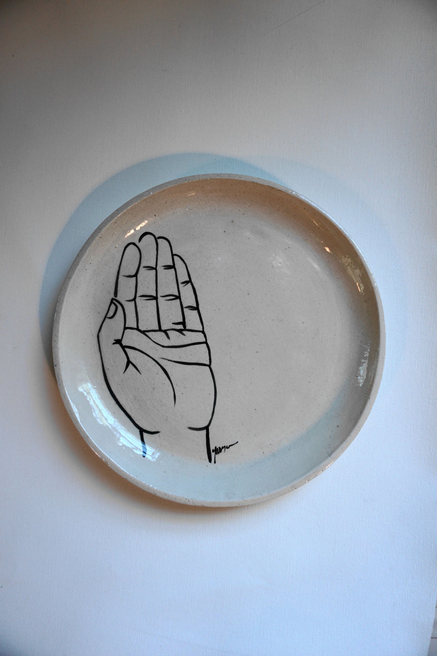 Hecho a Mano Ceramic Plate