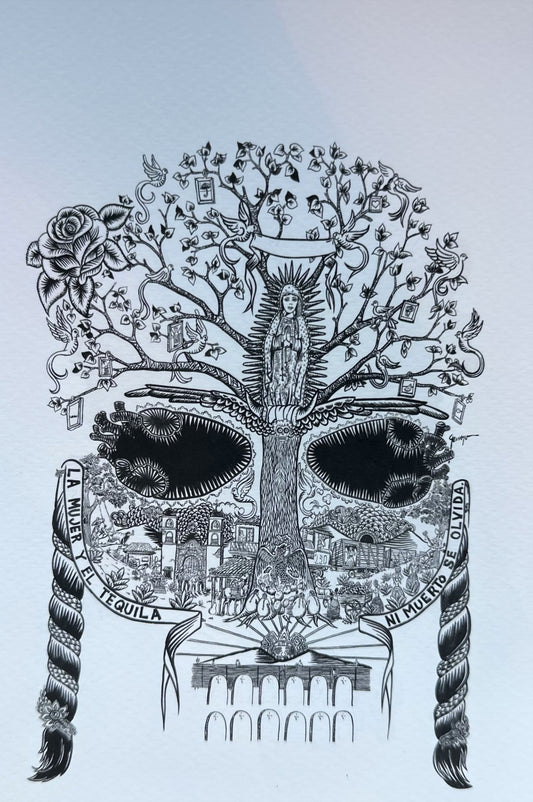 Muertitos print